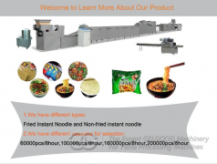 Several Pictures Give More Details about Instant Noodle Production Line