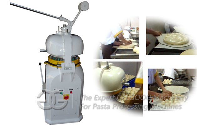 Semi-automatic Dough Dividing and Rolling Machine High Efficiency 