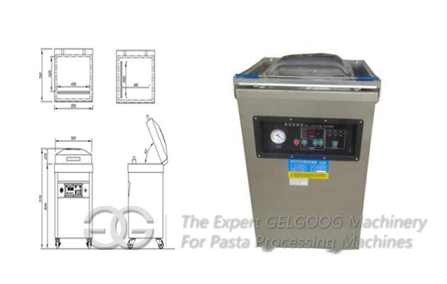 Semi-automatic Sausage Vacuum Packing Machine