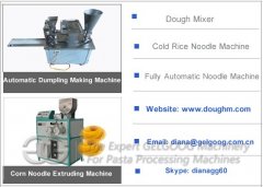 Analysis On The Market Characteristics Of China's Noodles Machine Industry