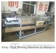 Kway Teow Making Machine Sold To Malaysia