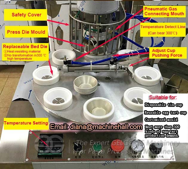 Egg Tart Shell Making Machine